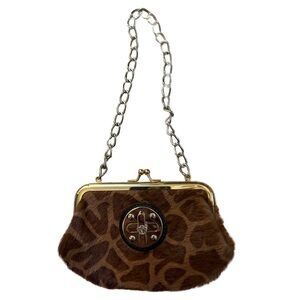 DKNY zebra coin purse